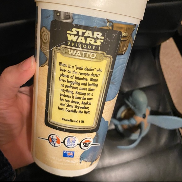 Star Wars Episode 1 Character Topper Cup - Watto - Picture 11 of 13